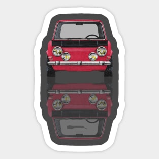 Geo3Doodles Simca Rallye Reflect Doodle Sticker